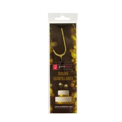 Cierge magique doré lettre J