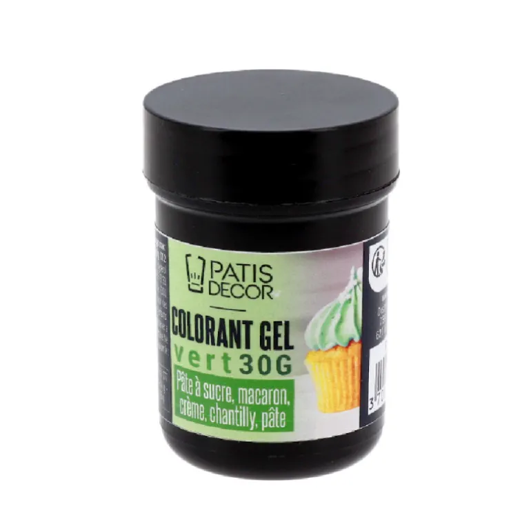 Colorant gel vert Patisdécor