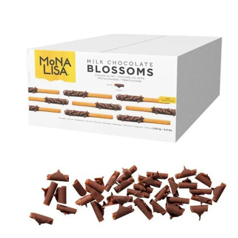 Copeaux fins de chocolat au lait Mona Lisa 2,5 kg