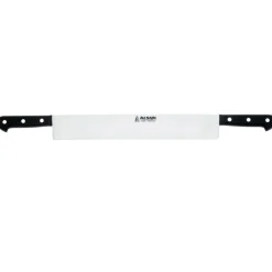 Couteau à fromage 2 mains lame inox 40 cm