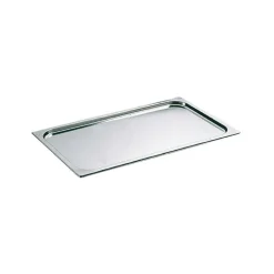 Couvercle inox sans poignée GN 2/3 - pour bac gastronorme sans anse
