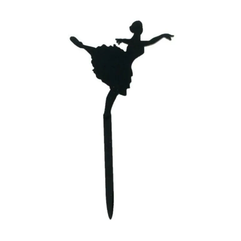 Cupcake Toppers Danseuse (x 8)
