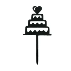 Cupcake Toppers Pièces montées (x 8)