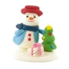 Décor comestible bonhomme de neige cadeaux