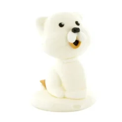 Décor comestible Chat Blanc 5 cm