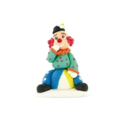 Décor comestible Clown sur un ballon