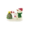 Décors comestibles Bonhomme de neige et sapin (x24)