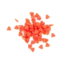 Décors comestibles cœurs rouges 50 g