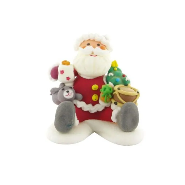 Décors comestibles Père Noël assis (x12)