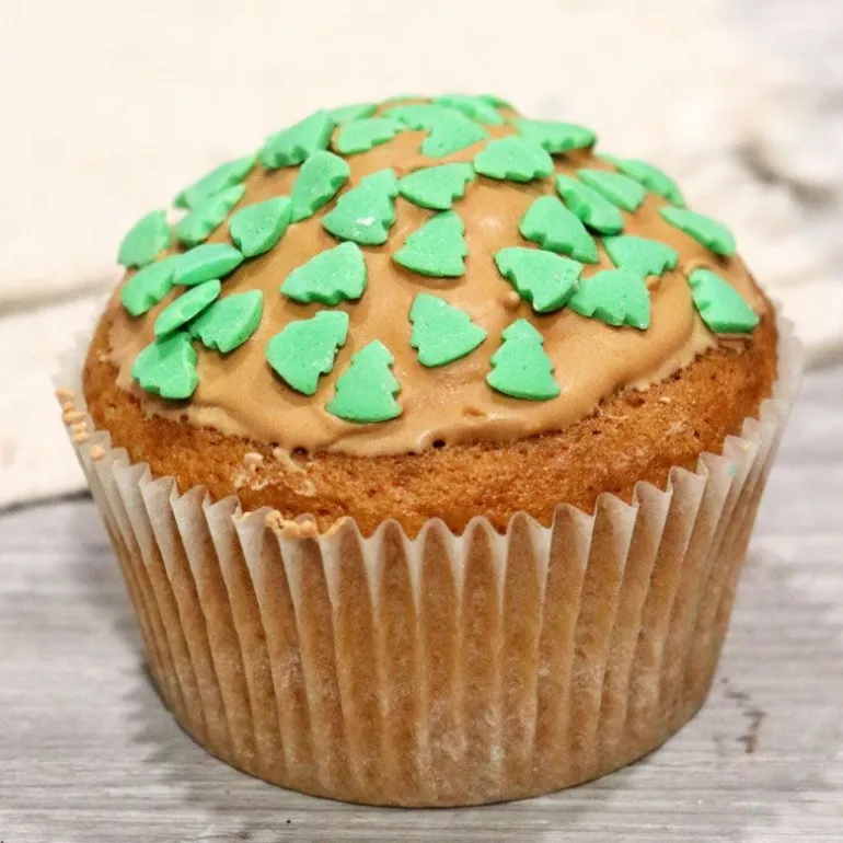 Décors comestibles sapins verts 50 g