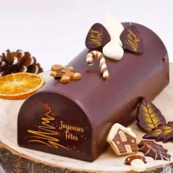 Décors en chocolat pain d'épices assortis (x96)
