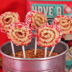 Décors mini billes rouges comestibles