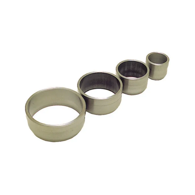 Découpoir à nougat rond extra-fort acier décolleté 8 cm