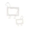 Découpoirs Alpagas (x 2)