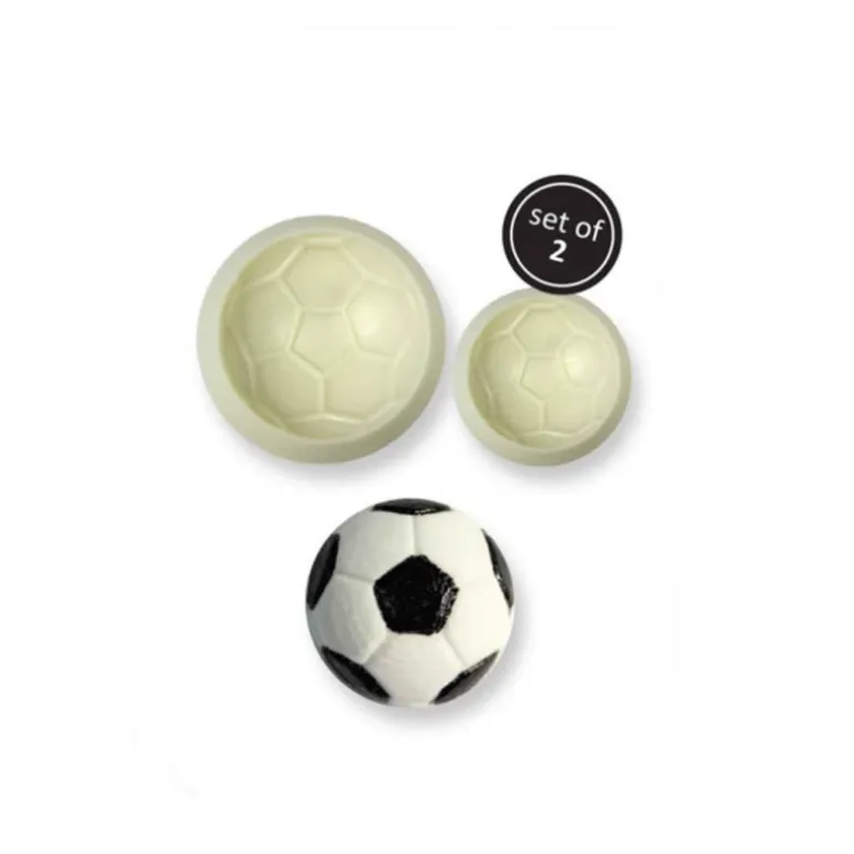 Découpoirs relief ballon de foot (x2)
