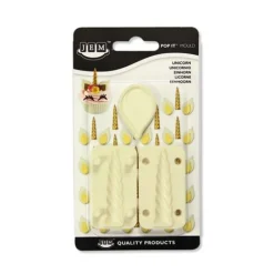 Découpoirs relief Licorne assortis (x3)