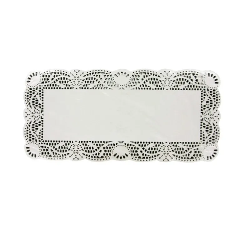 Dentelle blanche 34 x16 cm (x 250)