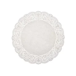 Dentelles blanches en papier blanc Classic (x 250)