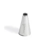 Douille cannelée petits fours inox Ø 10 mm 14 dents