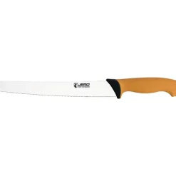 Ecoline couteau à pain manche jaune 25 cm