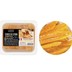 Ecorces de citron confites 150 g