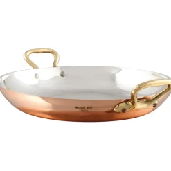 Elégance cuivre plat rond 20 cm