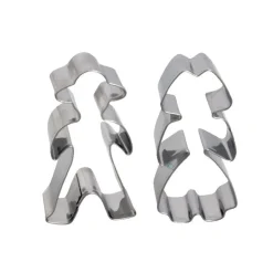 Emporte-pièces Couple alsacien inox assortis (x2)