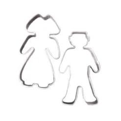 Emporte-pièces couple alsacien