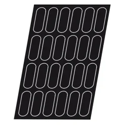 Flexipan 60x40 plaque de 24 brioches longues 13x4,8 cm