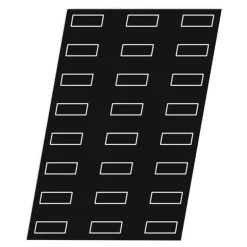 Flexipan 60x40 plaque de 24 cakes 80x30cm