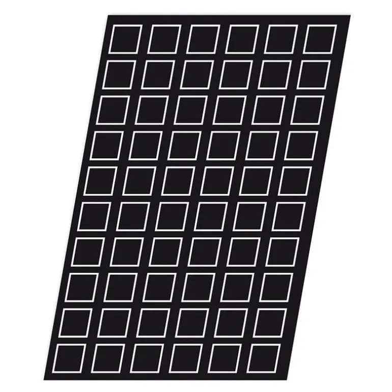 Flexipan 60x40 plaque de 60 carrés 45x45x12 cm
