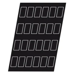 Flexipan 60x40 plaque de 24 financiers 8,7x4,7x1,4 cm