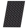Flexipan 60x40 plaque de 60 hexagones 4,5x4 cm