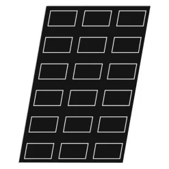 Flexipan 60x40 plaque de 18 lingots 10,2x5,8 cm