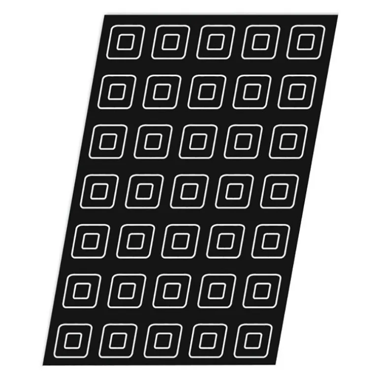 Flexipan 60x40 plaque de 60 mini-savarins 3,7x3,7 cm