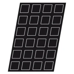 Flexipan 60x40 plaque de 60 mini-carrés 3,7 cm