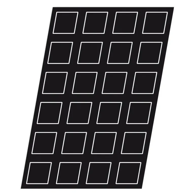 Flexipan 60x40 plaque de 60 mini-carrés 3,7 cm