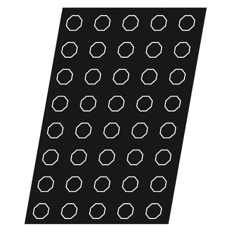 Flexipan 60x40 plaque de 40 octogones 4 cm