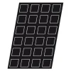 Flexipan 60x40 plaque de 54 pyramides 3,5x3,5x2,3 cm