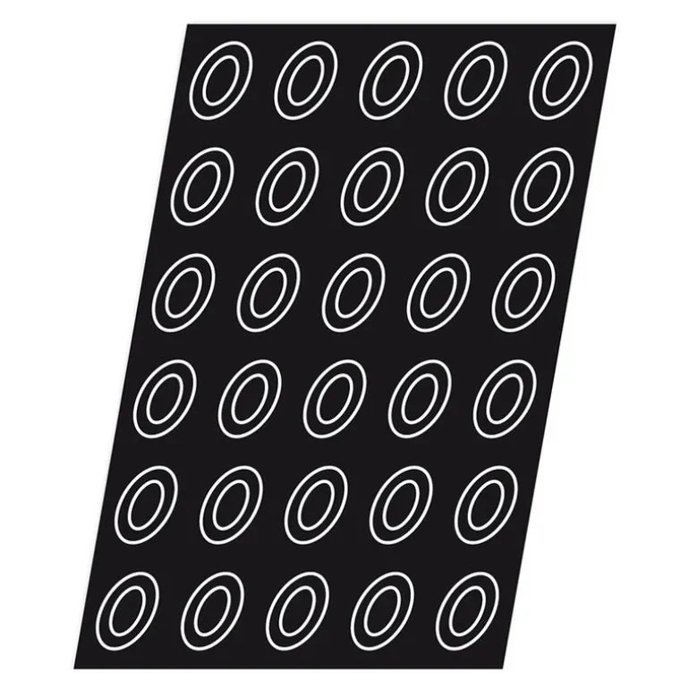 Flexipan 60x40 plaque de 30 savarins ovales 7x5 cm