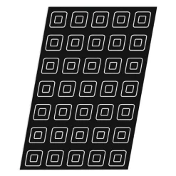 Flexipan 60x40 plaque de 24 savarins 7x7 cm