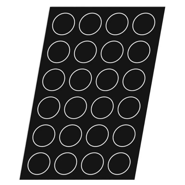 Flexipan 60x40 plaque de 24 tartelettes évasées 7,7 cm