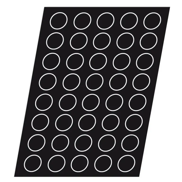 Flexipan 60x40 plaque de 15 tartelettes creuses évasées 9,6 cm