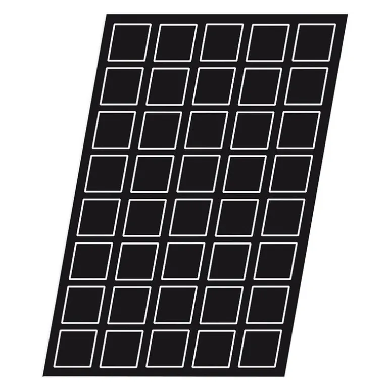 Flexipan 60x40 plaque de 40 tartelettes carrées 6 cm