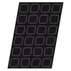 Flexipan 60x40 plaque de 24 tartelettes carrées cannelées 7,8 cm