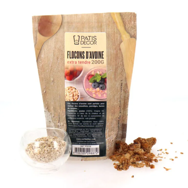Flocons d'avoine extra tendres 200 g