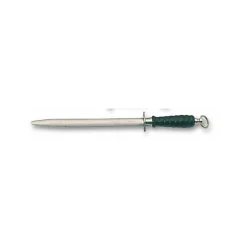 Fusil à aiguiser de boucher mèche ovale taillage fin 30 cm