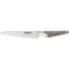 Global série GS couteau lame crantée GS14 15 cm