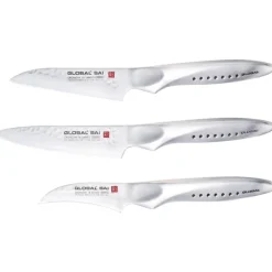 Global série Saï couteau d'office SAI-S02R 10 cm