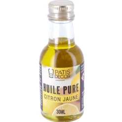 Huile pure de citron 30 ml